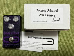 CAST Engineering Texas Flood オーバードライブ　エフェクター・ペダル　日本語取説・箱・付属 