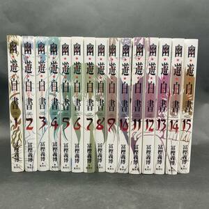 g85479■幽遊白書　完全版　全巻　15巻セット　冨樫義博　中古本