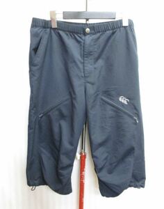 【中古品】Canterbury カンタベリー　メンズL　ナイロンパンツ　クロップドパンツ　ラグビーパンツ