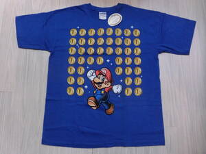 任天堂 スーパー マリオ ブラザーズ◆Tシャツ XLサイズ 新品 コイン メダル◆Nintendo MARIO t-shirt USA