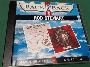 Rod Stewart　ロッド・スチュワート◆『Gasoline Alley / Smiler』輸入盤CDユーズド品