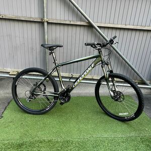 H937 直接取引大歓迎　CANNONDALE SIX Lサイズ　マウンテンバイク　SHIMANO 3×8S 26インチ