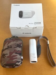 【送料無料】中古美品 PowerShot ZOOM＋Peak Design リストストラップ