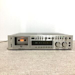 AKAI アカイ　カセットデッキ　GX-F90　音楽機材　現状品