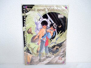 デッドストック 1991年 当時物 絶版 サザンアイズ 3X3EYES ルーズリーフ ノート パイ＆八雲 高田裕三 ムービック