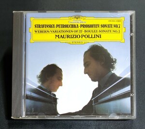 【419 202-2/独盤】ポリーニ/ストラヴィンスキー・プロコフィエフ・ヴェーベルン・ブーレーズ Pollini Stravinsky Prokofiev Webern Boulez