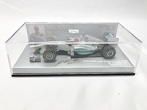 PMA　1/43　メルセデス AMG ペトロナス F1チーム 2012 M.シューマッハ ショウカー　410120077　ミニカー　同梱OK　1円スタート★H