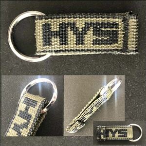 カーキ★HYS ロゴテープ ジッパータブ HYSTERIC GLAMOUR★キーホルダー アクセサリー KEYRING キーリング 服飾小物 ヒステリックグラマー