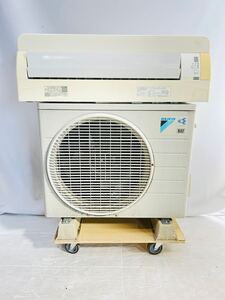 DAIKIN 2017年製 AN28UFNS-W ルームエアコン 100V おもに13畳用 リモコン付 ポンプダウン済 ダイキン(A-6)