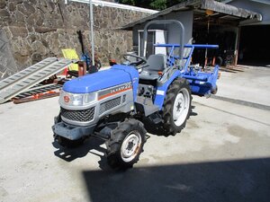 【広島】★現状出品★ヰセキ トラクター TH22-Q 22ps 使用時間481h 4WD パワステ 自動水平 自動深さ 倍速【かわかく農機】