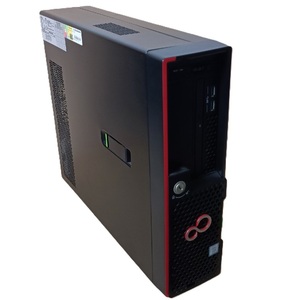 【Win2016Sever】 富士通 PRIMERGY TX1320 M3 (Xeon E3-1225 v6 3.3GHz/16GB/600GB SAS HDD x2台 RAID1/DVD) キー付