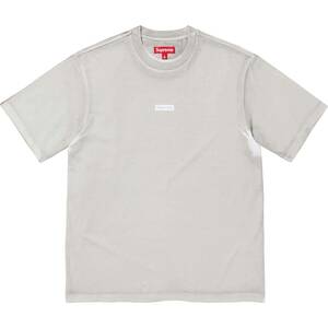 【新品未開封】Supreme Overprint Small Box S/S Top Grey L 24SS 国内正規品付属品完備 シュプリームTシャツボックスロゴboxlogonike