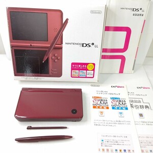 Nintendo　ニンテンドーDSiLL ワインレッド　美品　任天堂　ゲーム機