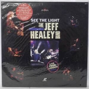 (LD-408) JEFF HEALEY BAND/ SEE THE LIGHT, ライブ/帯=ステッカー付