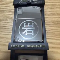 Zippo ライター 岩のマーク付き