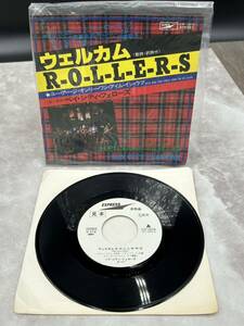 ２８　希少　見本盤　ＥＰレコード　ベイ・シティ・フェローズ　ウェルカムROLLERS