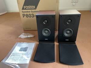 中古 元箱 FOSTEX かんすぴ スピーカーシステム ハイレゾ対応 P803-S 