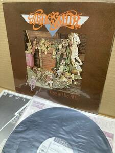 PROMO！稀LP！エアロスミス Aerosmith Toys In The Attic 闇夜のヘビイ・ロック CBS/Sony SOPO-71 見本盤 SWEET EMOTION SAMPLE 1975 JAPAN