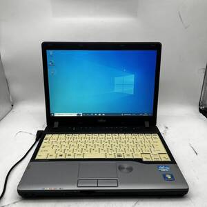 office2019/Win10/FUJITSU/P772/G/第3世代 Core i5-3340M/メモリ 2GB/HDD 320GB/11.6インチ/DVDスーパーマルチ/Y1