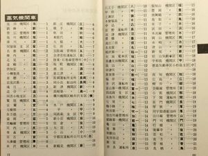 t5a古本【鉄道】国鉄 昭和44年 車両配置表 北海道から九州まで全国の蒸気機関車電気機関車ディーゼル機関車気動車電車客車雪かき車等所属先