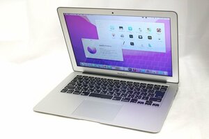 中古(AC欠品) 13型Apple MacBook Air A1466 Early-2015 / macOS Monterey(正規Windows11追加可/ 五代 i7-5650u/ 8GB/ 256G-SSD カメラ 無線