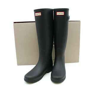 HUNTER ハンター Original Refined Boots オリジナルリファインドレインブーツ WFT2200RMA ブラック 4 ITD2P3VKHHCC