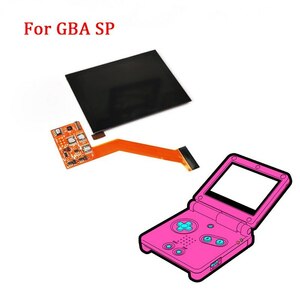 IPS 液晶画面交換キット NINTEND GBA SP IPS LCD バックライト画面高輝度積層ディスプレイ LCD GBASP