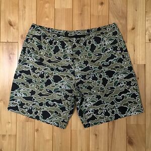 ★美品★ 初期 sta camo ハーフパンツ swim shorts XLサイズ a bathing ape BAPE 水着 エイプ ベイプ ショーツ 迷彩 psyche サイケカモ 315