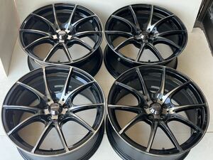 ★大人気！pcd100！★ Weds Sport sa-10r ウェッズスポーツ 18in 8.5j +45 pcd100 86 BRZ プリウス レクサスCT等 カスタムに