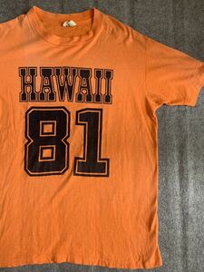 70s hawaii ビンテージ tシャツ ハワイ ナンバリング チャンピオン vintage hanes カレッジ vintage 80s