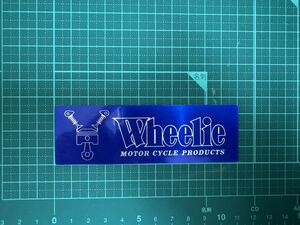 ウィーリー　wheelie ステッカー　バイク