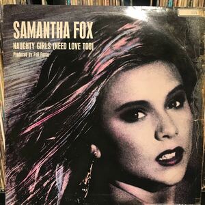 Samantha Fox / Naughty Girl (Need Love Too) England盤