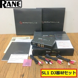 レーン/sl1/スクラッチライブ/dj器材/レコード/デジタルdjシステム/インターフェイス/音楽/取扱説明書/箱付き/rane/scratch live/s1