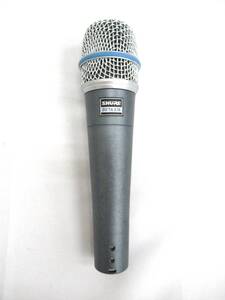 【まずまずの美品 元箱付】SHURE 楽器用ダイナミックマイク BETA 57A　シュアー