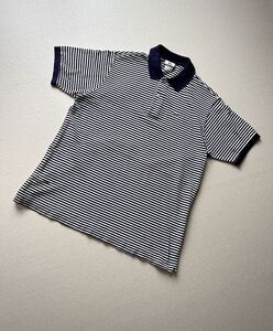 90s FRANCE製 “ LACOSTE ” 5191 BORDER POLO SHIRT OLD VINTAGE フランス製 ラコステ ボーダーポロシャツ オールド フレラコ ビンテージ