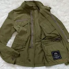 MHL. × ALPHA INDUSTRIES ミリタリージャケット　カーキ　M