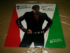 リック・ジェームス■Rick James 12inch「 Sweet And Sexy Thing」シュリンク残存　ディスコ