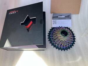 新品 SRAM RED AXS XG-1290 12速 10-33T レインボー RAINBOW 未使用品