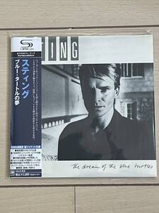 美品　紙ジャケSHM-CD　Sting　スティング　Dream Of The Blue Turtles: ブルー タートルの夢