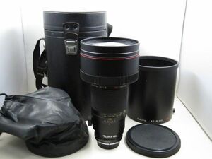 [22460W5]★完動品★TOKINA AT-X 300mm F2.8 SD PentaxK フード・三脚座・ケース付き ★超希少★