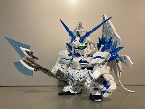 BB戦士 ガンダムベース限定 ユニコーンガンダム ペルフェクティビリティ　塗装完成品