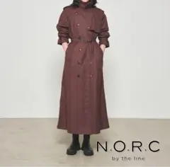 ⭐️美品 N.O.R.C by the line ロングトレンチコート