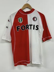 タグ付き kappa フェイエノールト ユニフォーム 04-05年 デッドストック Lサイズ サッカー