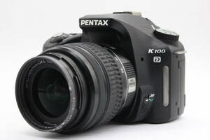 【返品保証】 【便利な単三電池で使用可】ペンタックス Pentax K100 D SR smc Pentax-DAL 18-55mm F3.5-5.6 AL デジタル一眼 v4593
