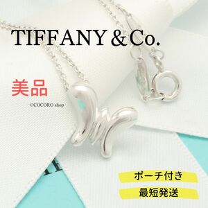 【美品】ティファニー TIFFANY＆Co. バタフライ エルサペレッティ ネックレス AG925