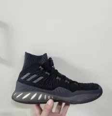 【雷市場（ポンジャン）商品韓国直送】 270 adidas(アディダス) クレイジー 爆発性 2017 コアブラック PK ● 販売終了