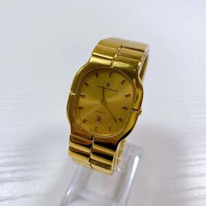 342【中古】UNIVERSAL GENEVE ユニバーサルジュネーブ 腕時計 クォーツ 18K ゴールド メンズ レディース QUARTZ 動作未確認 現状品