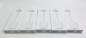 中古美品　Apple Mini DisplayPort to VGAアダプタ MB572Z/B A1307　5個セット