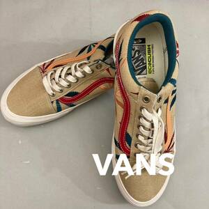 【新品未使用】バンズ VANS スニーカー 靴 オールドスクール エコロジー サステナブル ヘンプオーガニック素材 ベージュ 28.5cm @★