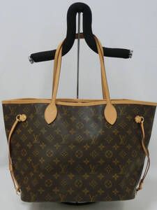 ‡ 0230 1000円～ LOUIS VUITTON ルイヴィトン モノグラム ネヴァーフルMM 旧型 M40156 GI2191 ブラウン トート 肩掛け 保存袋有 状態良好